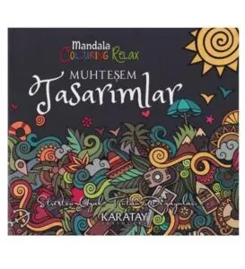 4E Coloring Book Magnificent Designs Mandala Karatay