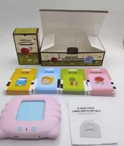 Flash Cards for Kids Talking English Words,Happy World Preschool Electronic Reading Early Talking Flashcards Toy for Kids - 112 pcs Flash Cards for Kids Talking English Words,Happy World Preschool Electronic Reading Early Talking Flashcards Toy for Kids - 112 pcs